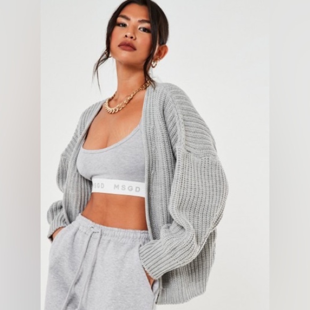 MISSGUIDED KNITTED CARDIGAN